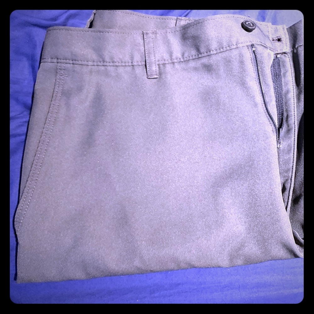 Gray PGA Tour golf shorts